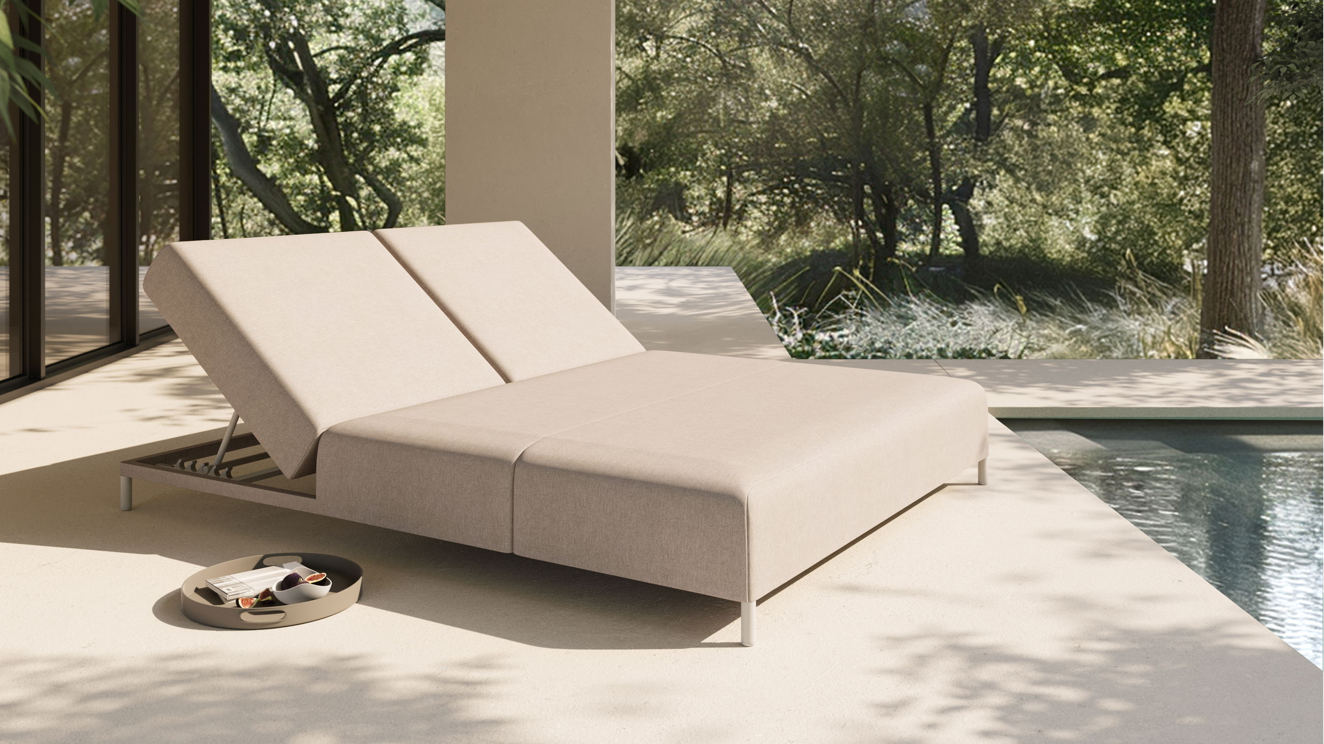Leżak Element Sun Plus