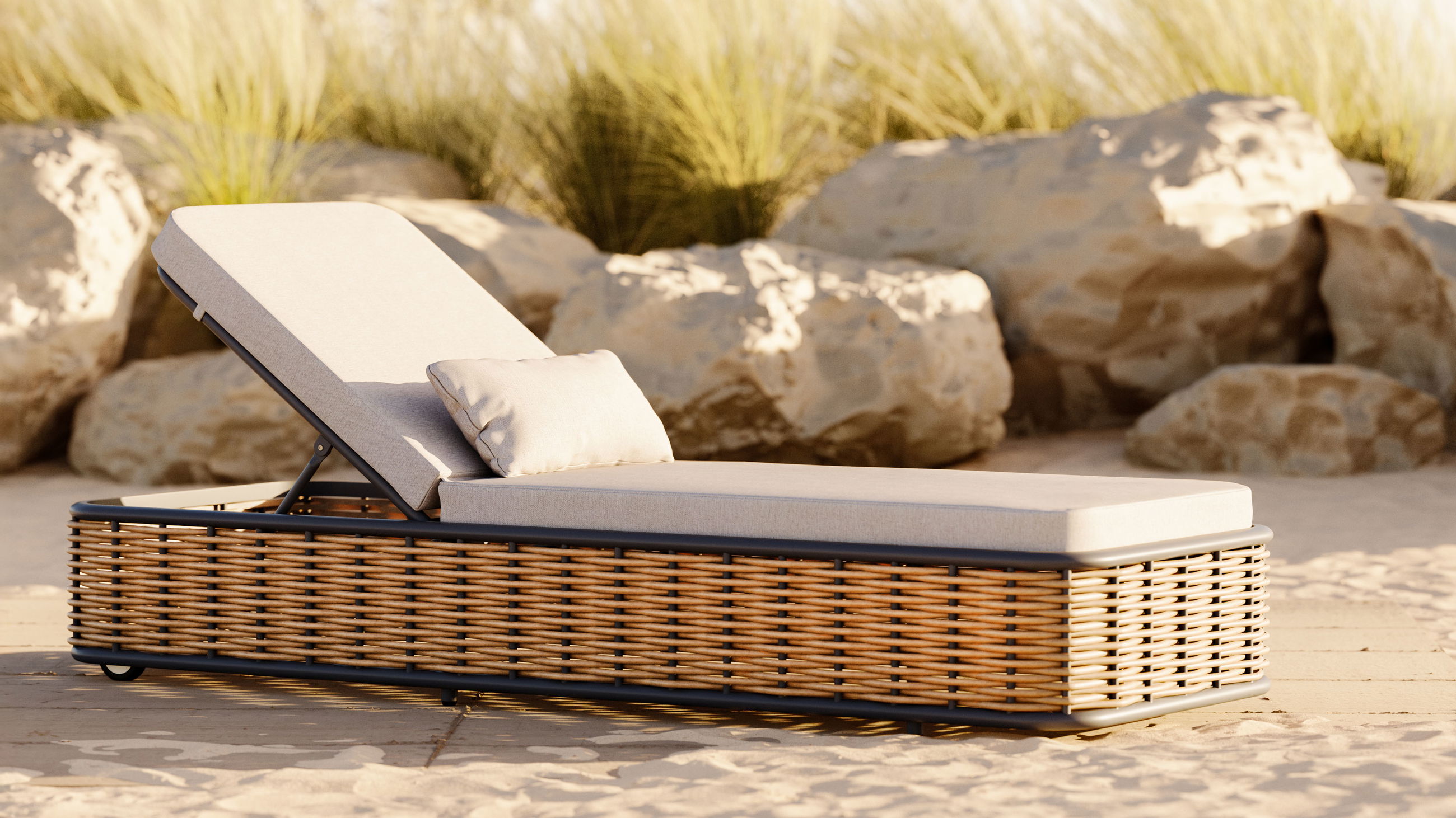 Leżak Astra Compact