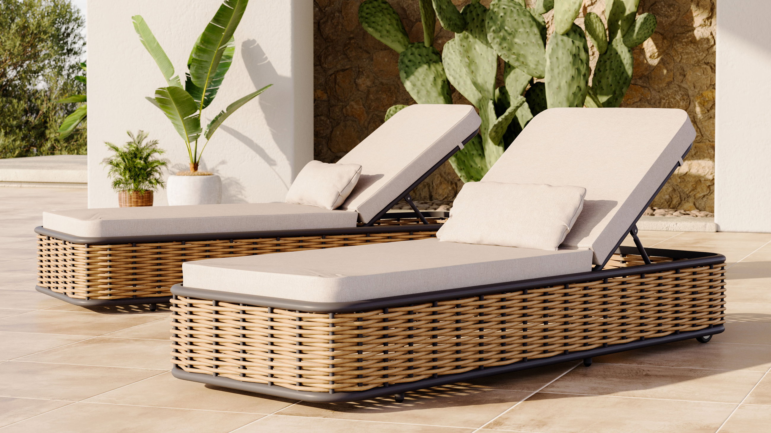 Astra Zestaw Leżaków Kompaktowy