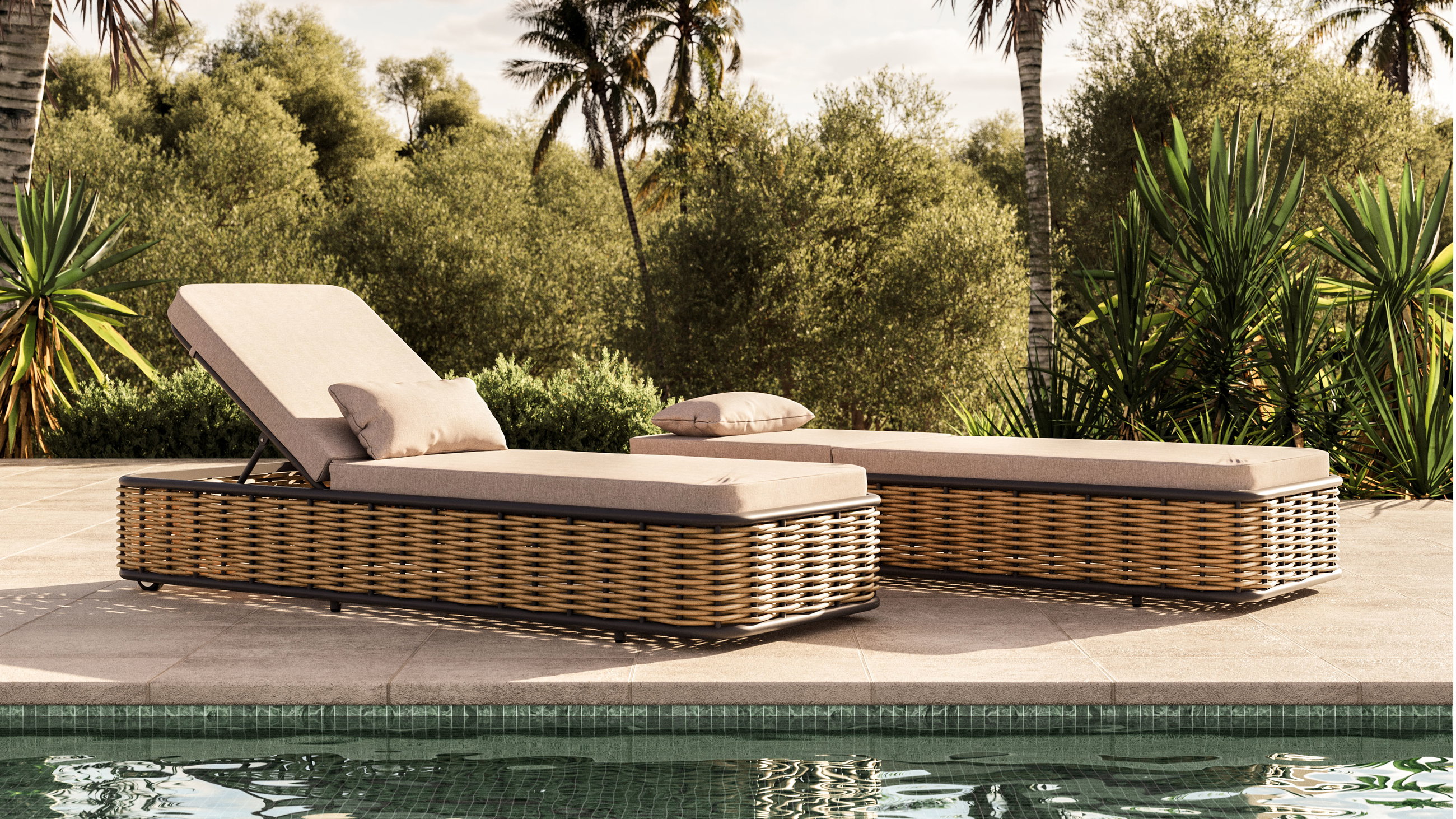 Astra Zestaw Leżaków Kompaktowy