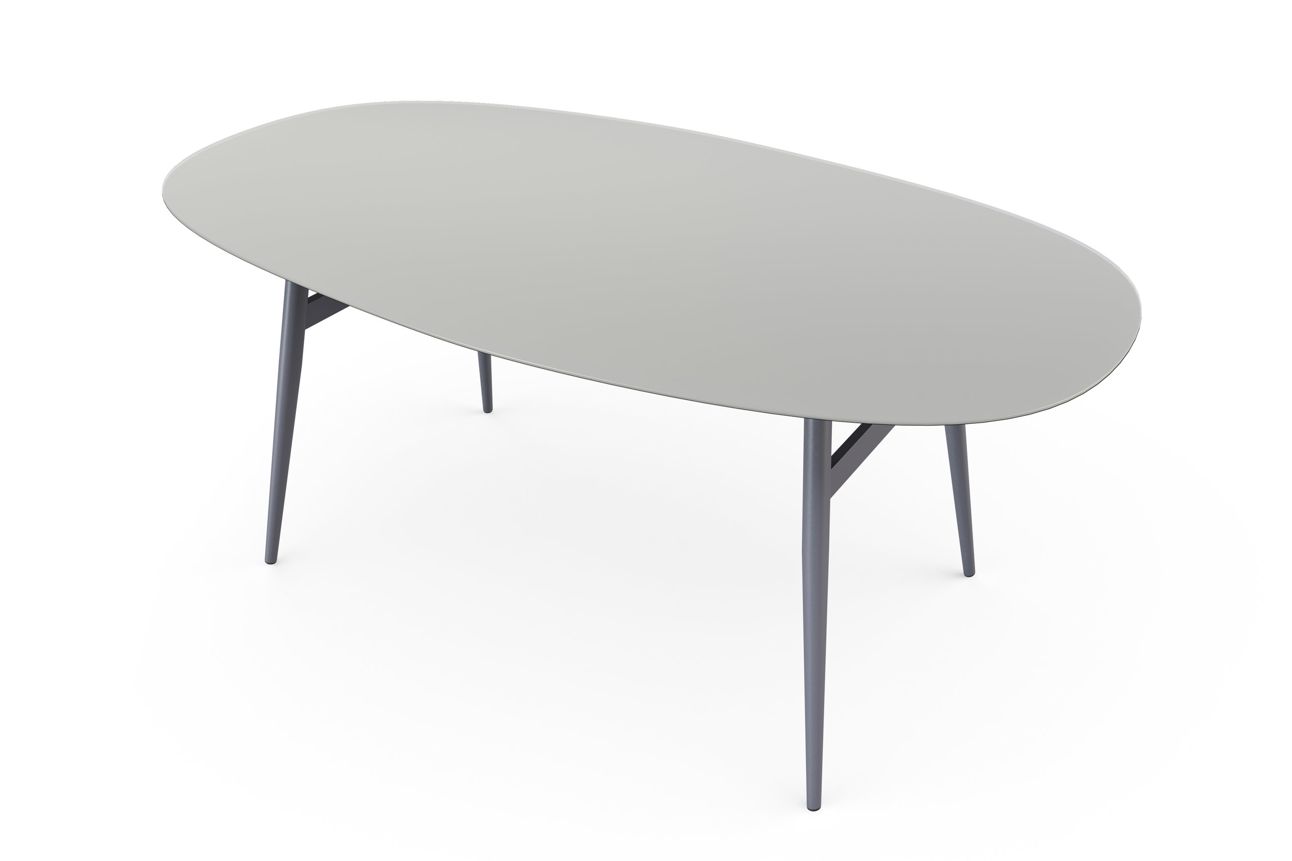 Board 180 cm Stół jadalny (antracyt)