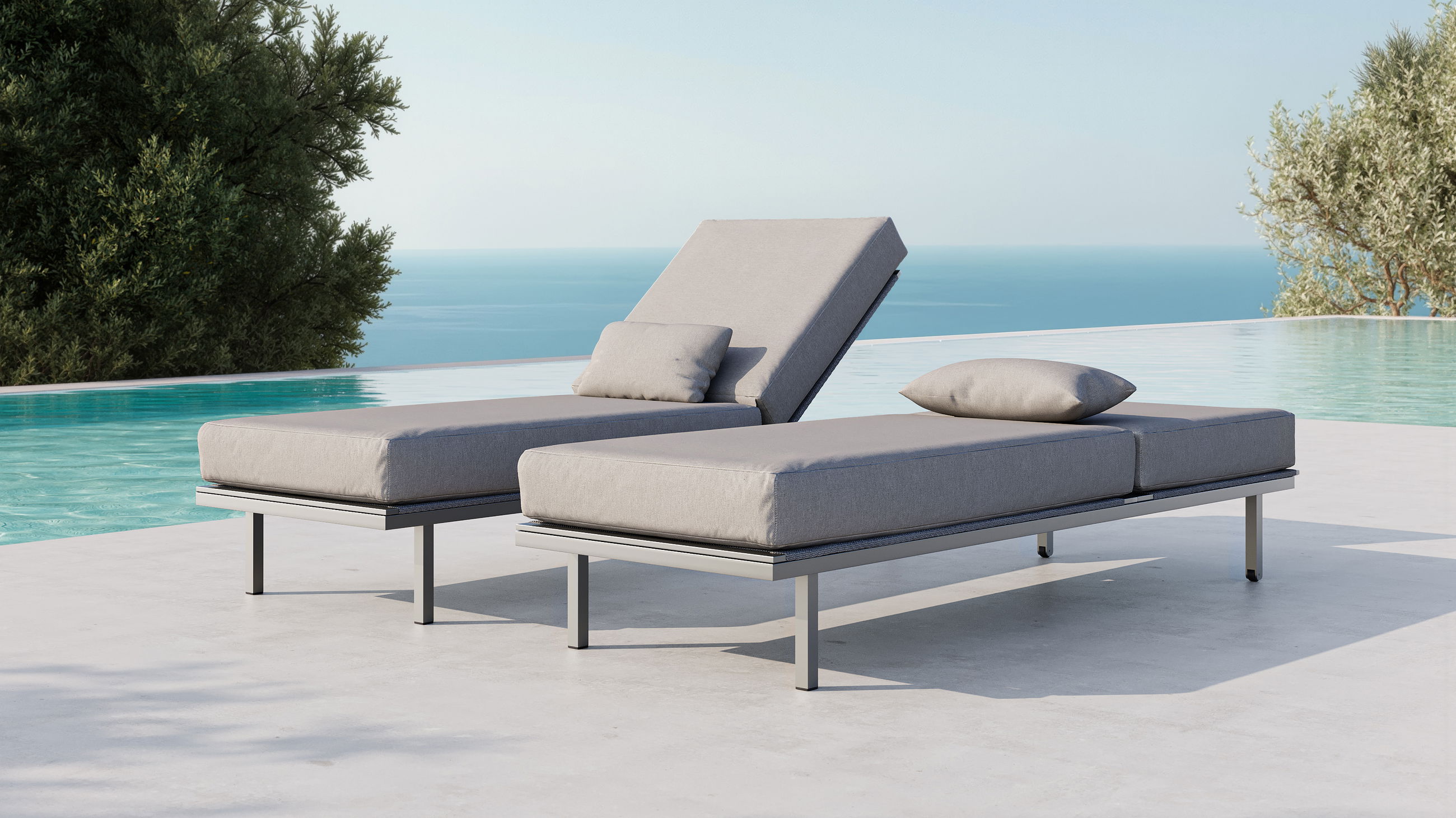 Baki Sun Lounger Compact Set
