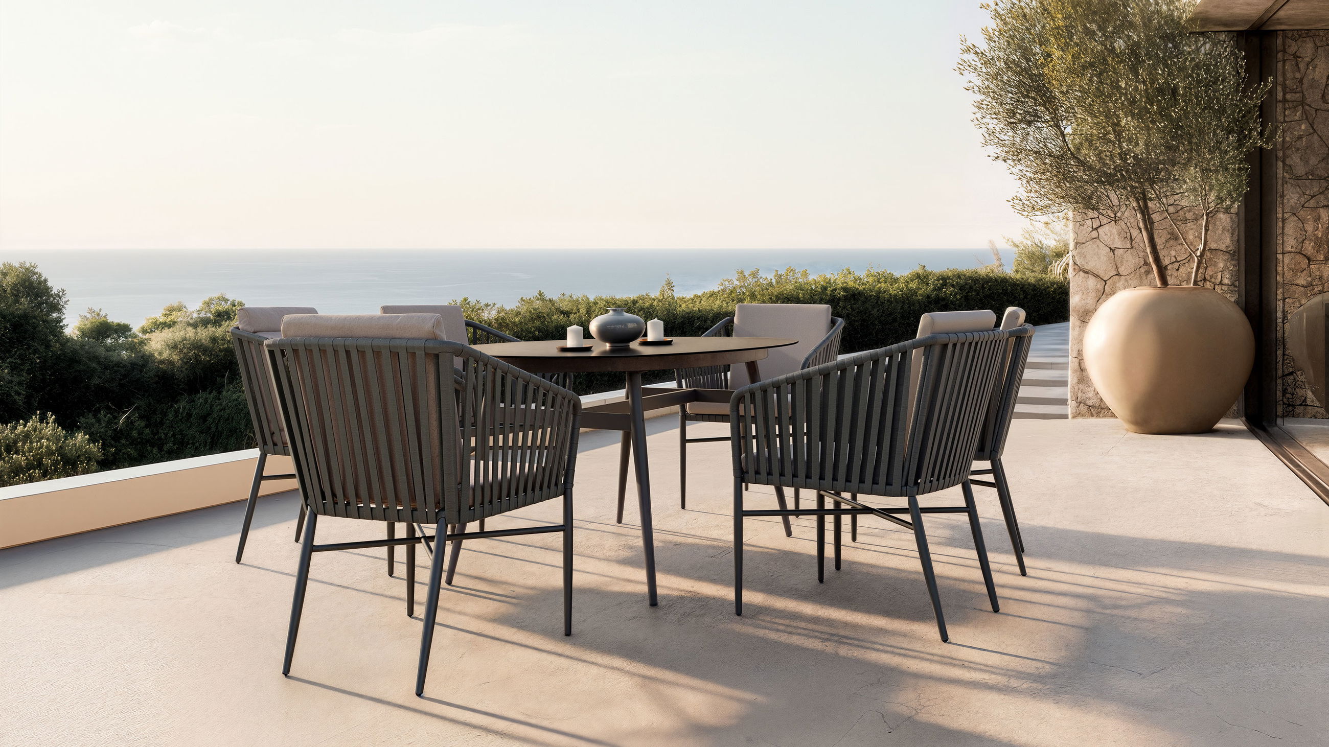 Rope U Dining 6 (anthrazit)