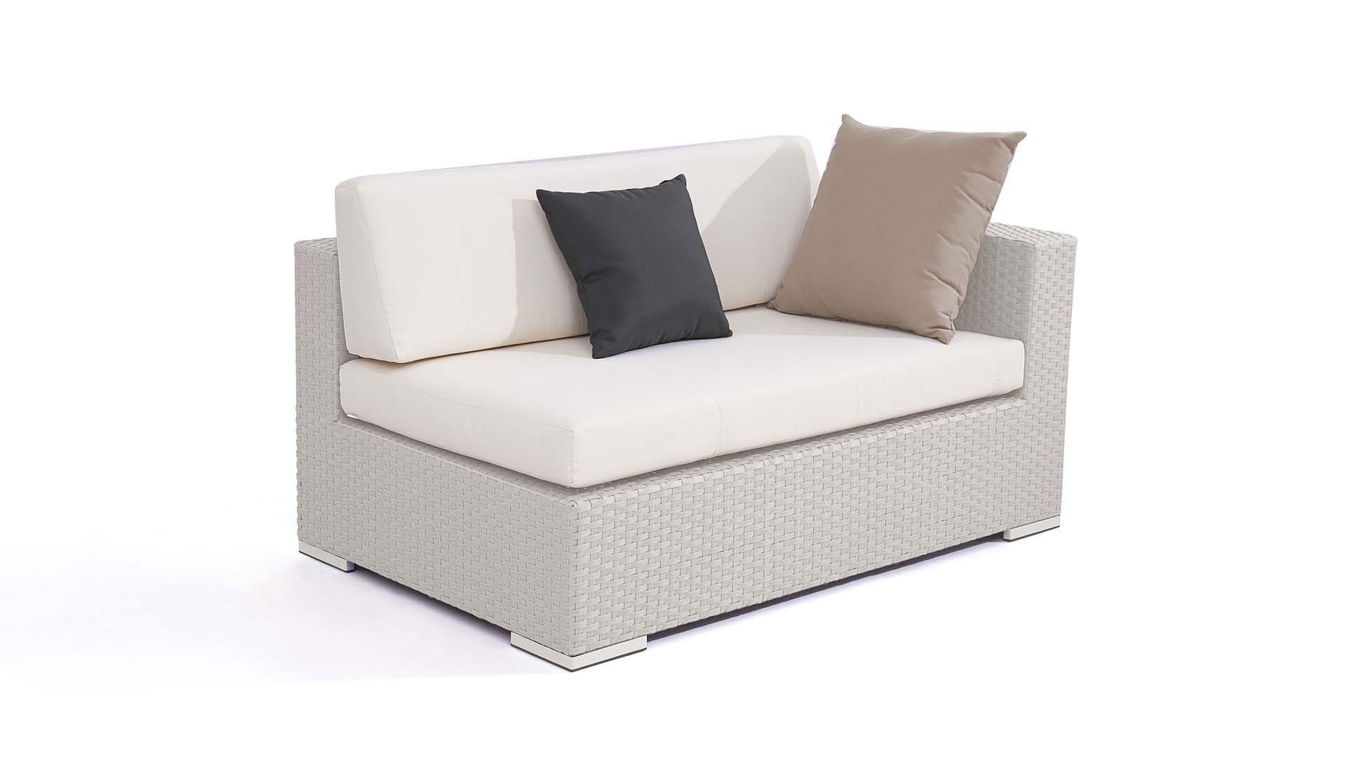 Sofa narożne Cube 140 cm, prawe (antracytowe)