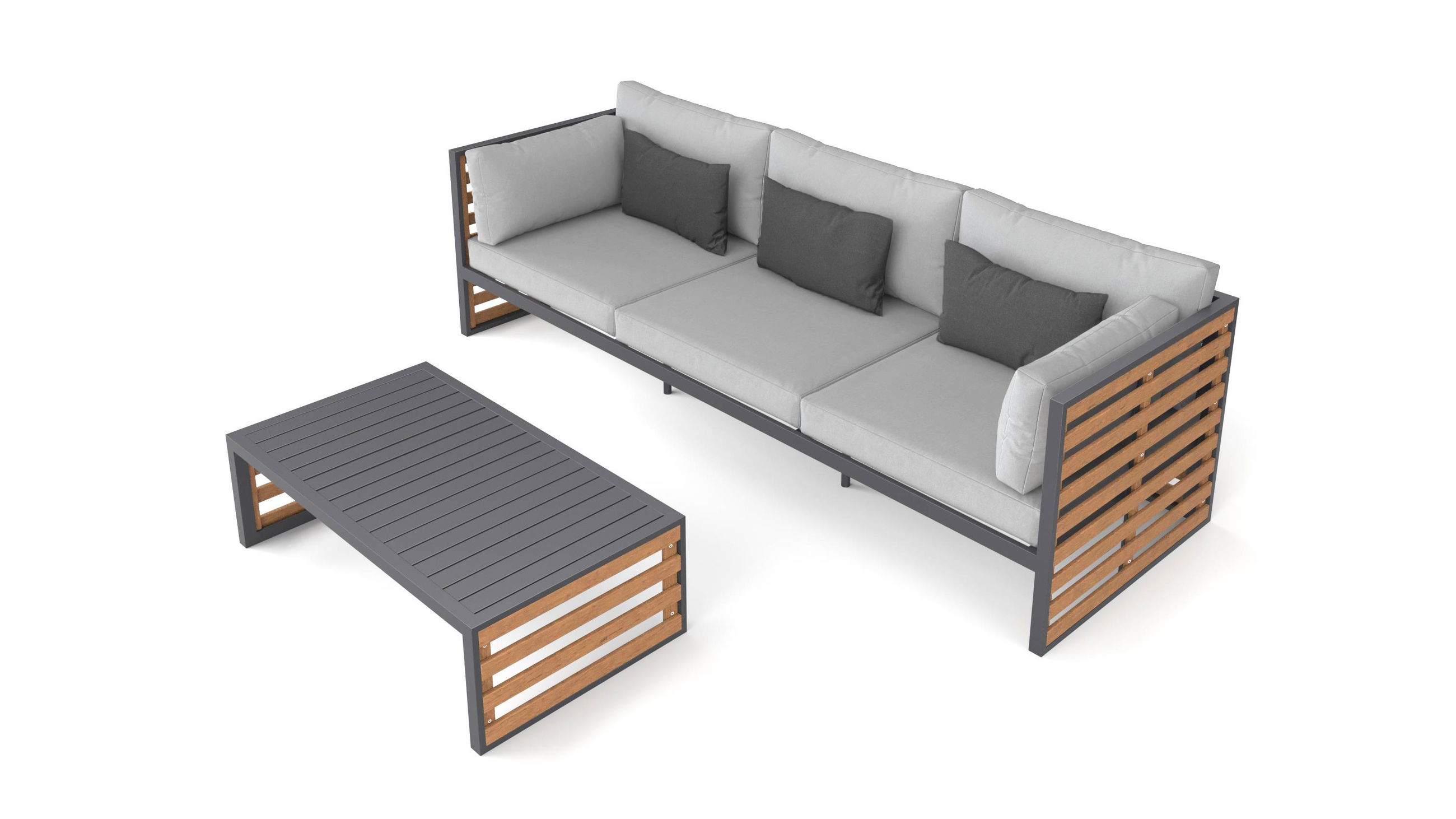 Sofa i stolik Barra